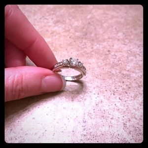 Diamond wedding set. Certificate included.