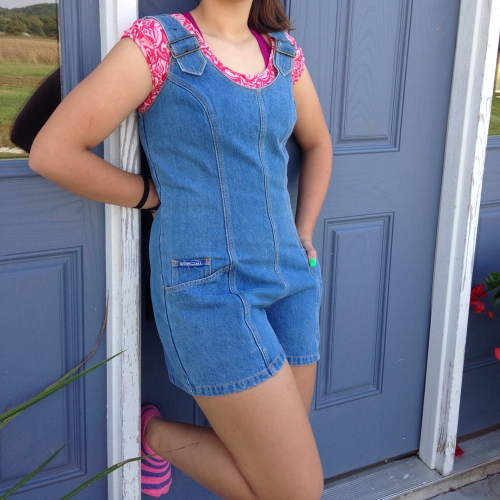 vintage jean jumper