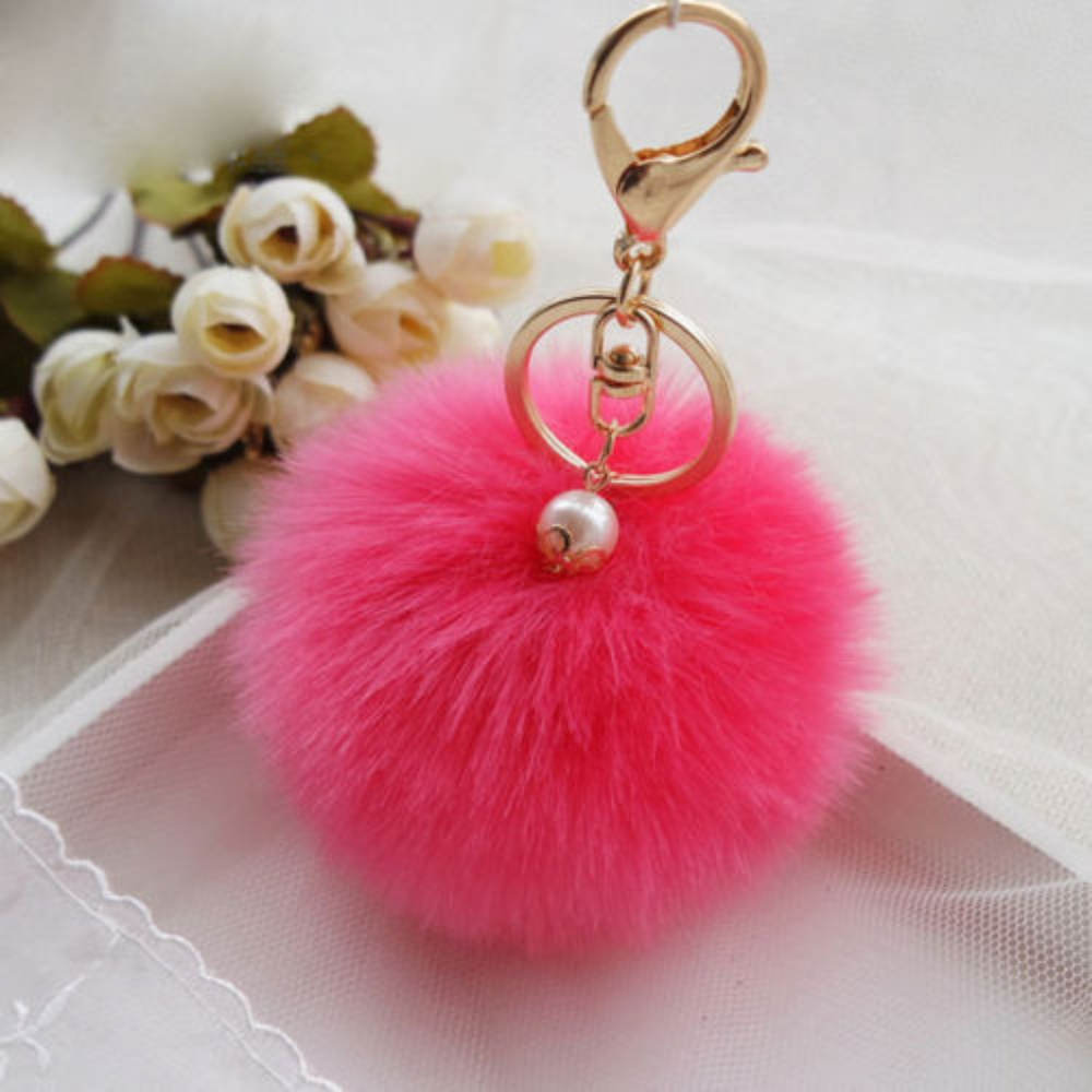 Pink Bag Charm