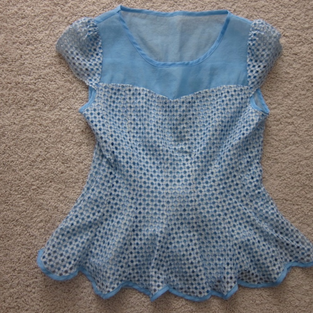 Bundle Only Peplum top size 0