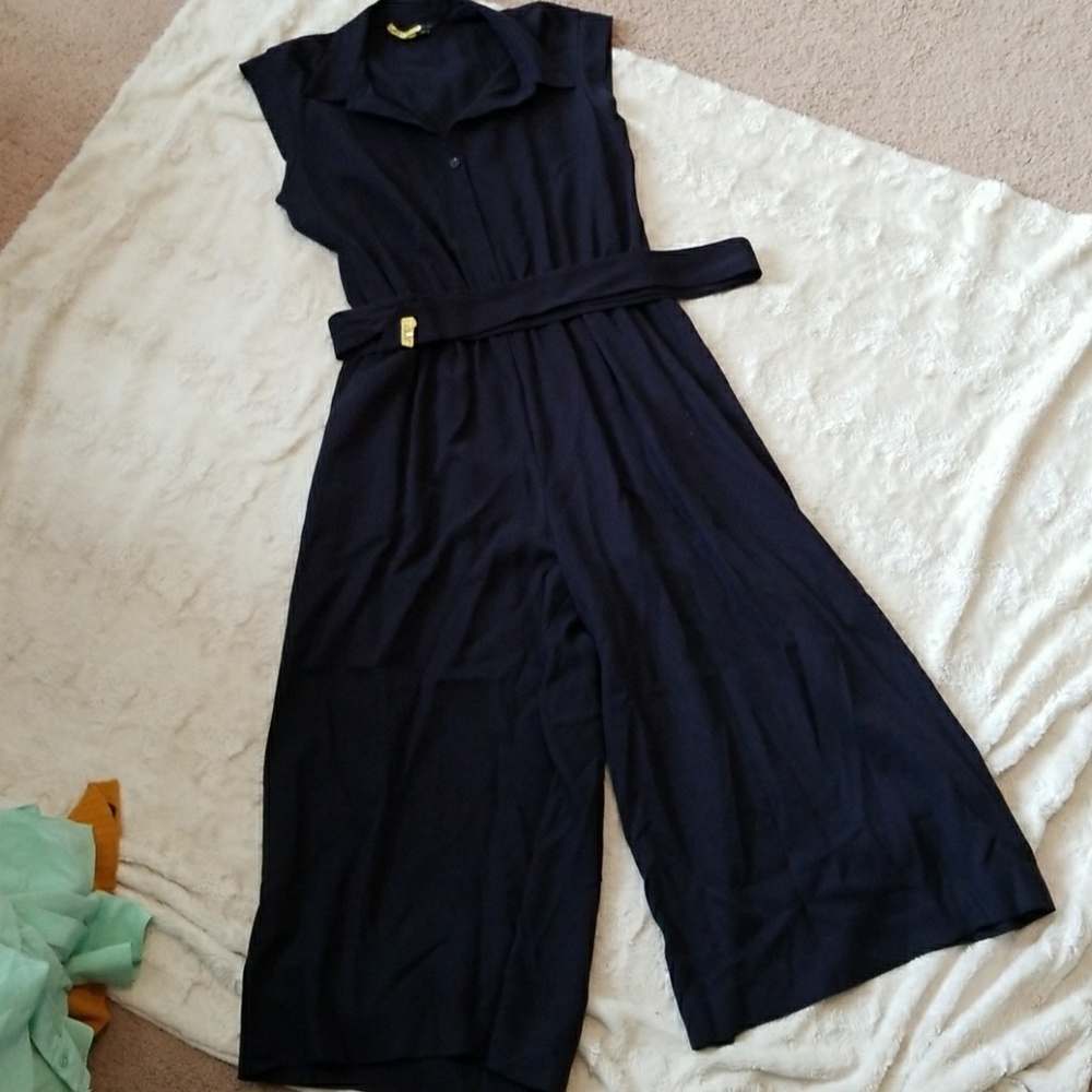 Ann Taylor wide leg culotte jumper