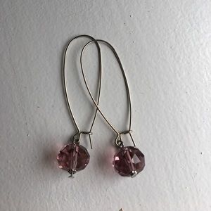 Beaded dangle earrings