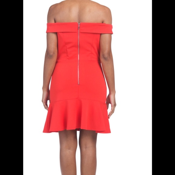 “NWT” A.B.S. Off the Shoulder Cocktail Dress - Picture 4 of 5