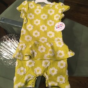 Dot Dot Smile Romper NWT 12-24 months