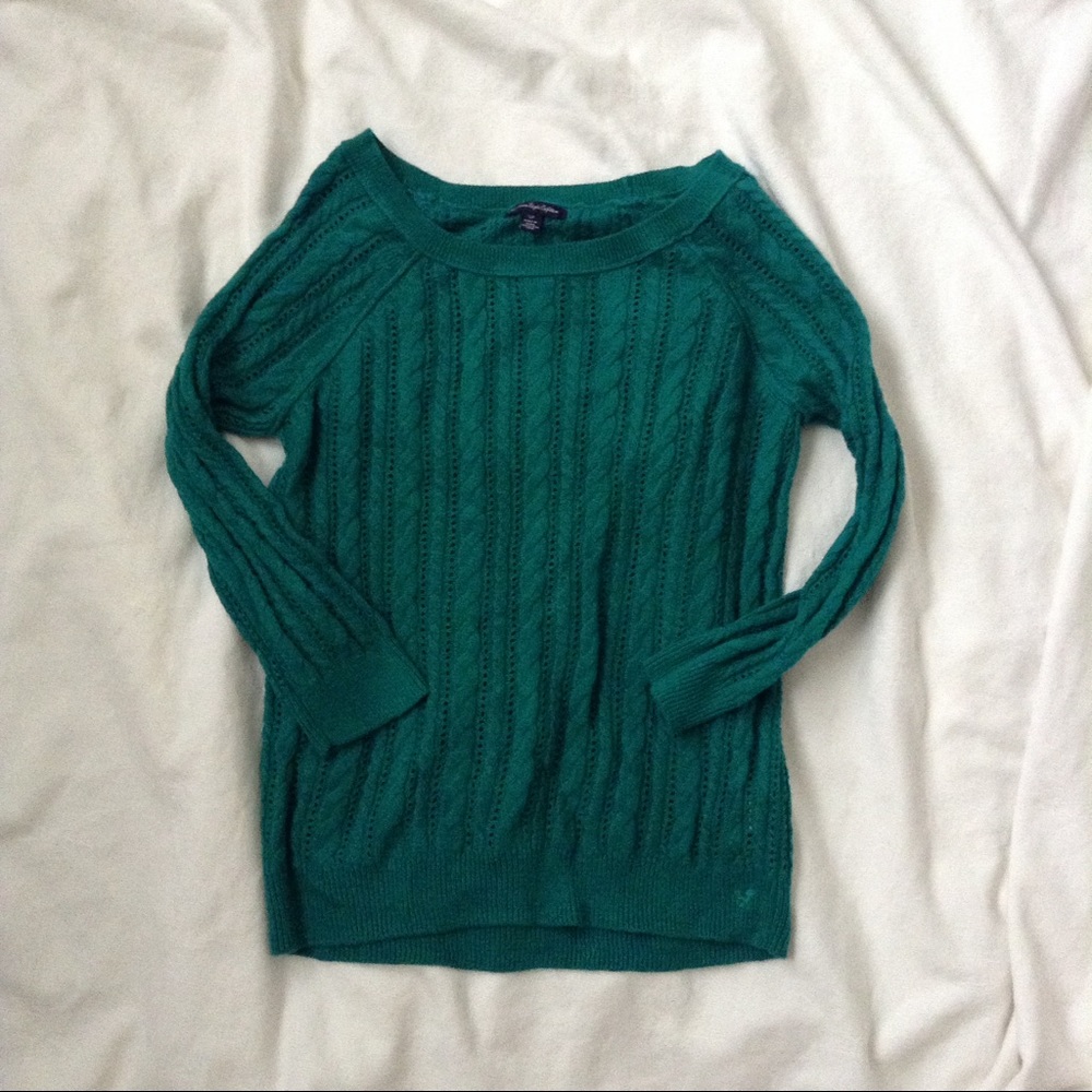 American Eagle Cable Sweater