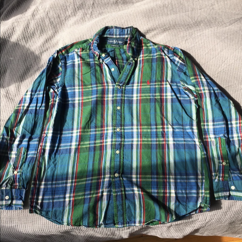 Ralph Lauren plaid buttondown
