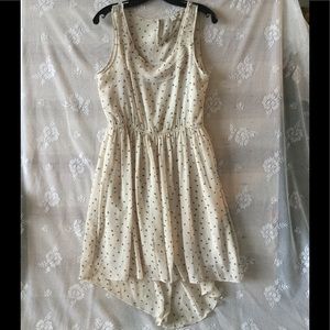 Butterfly hi-lo dress