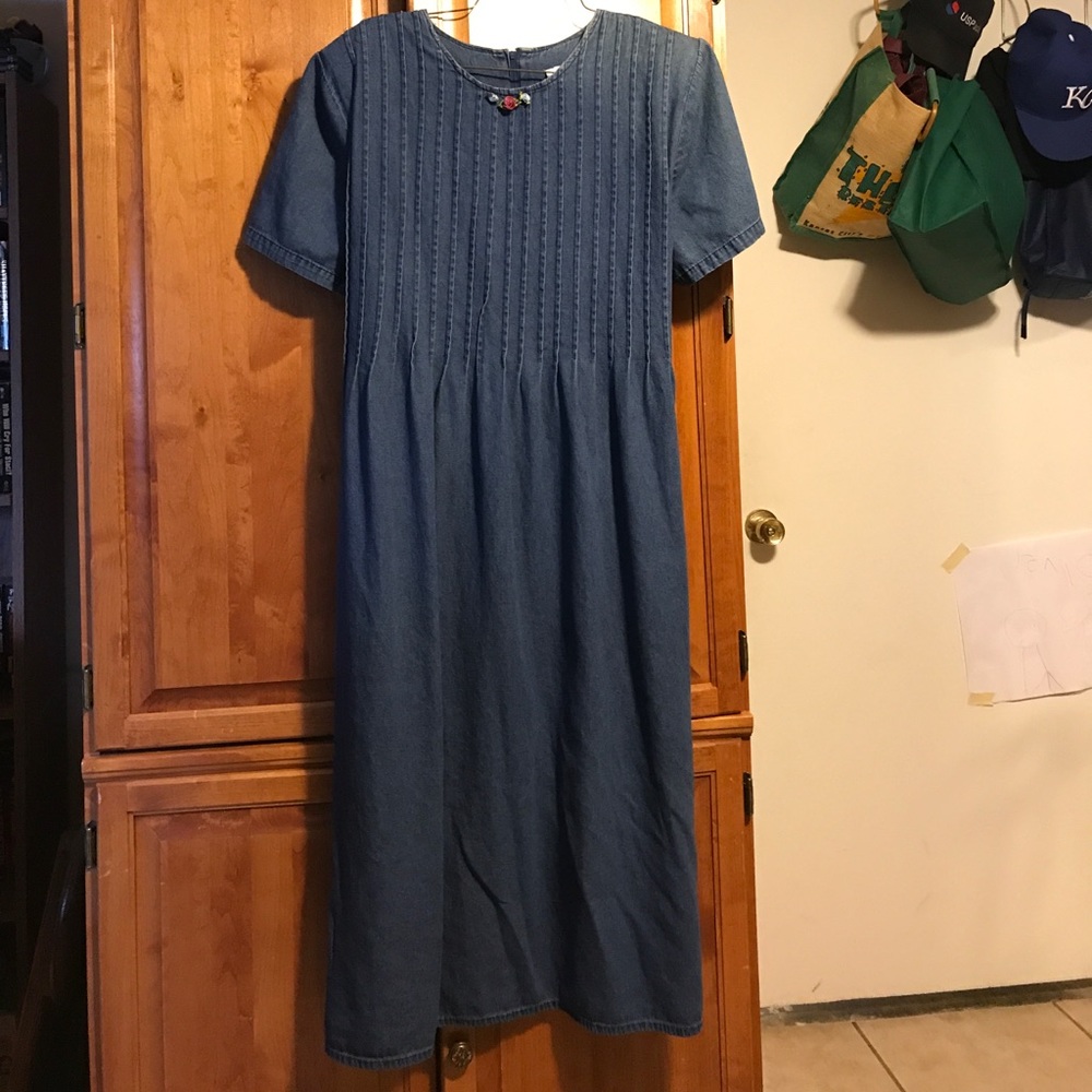 Sweet denim dress