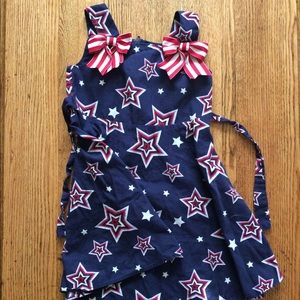 Toddler Sun Dress - 4th of July
