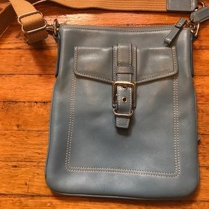 Authentic Coach Leather Crossbody