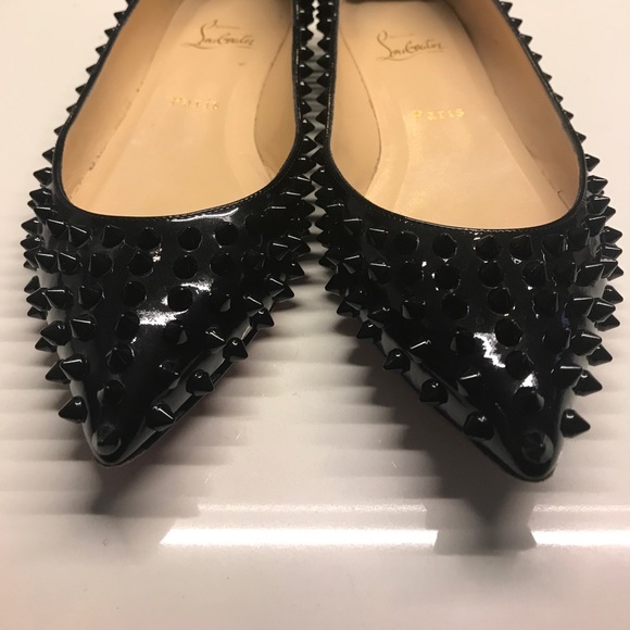 🚫SOLD🚫 Christian Louboutin Pigalle Spike Flats - Picture 4 of 6