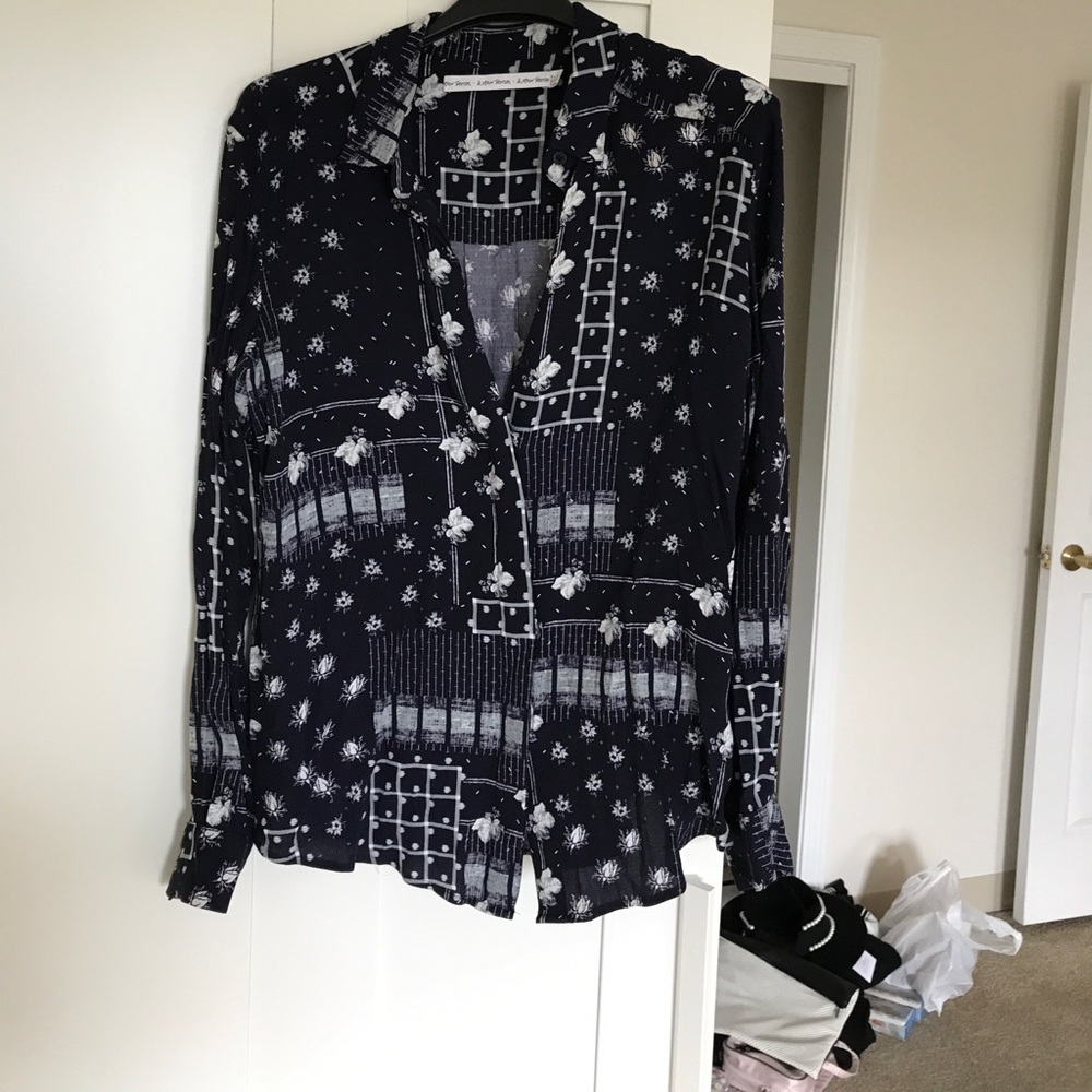Other stories floral blouse