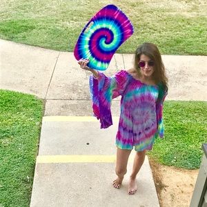 ✋️Dyed "Writing Desk" Dress
