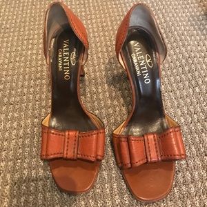 Valentino leather heels