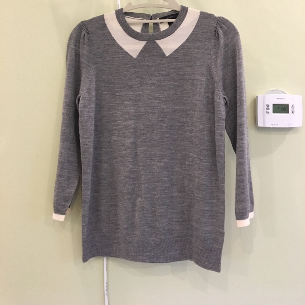 Jcrew Peter pan collar sweater