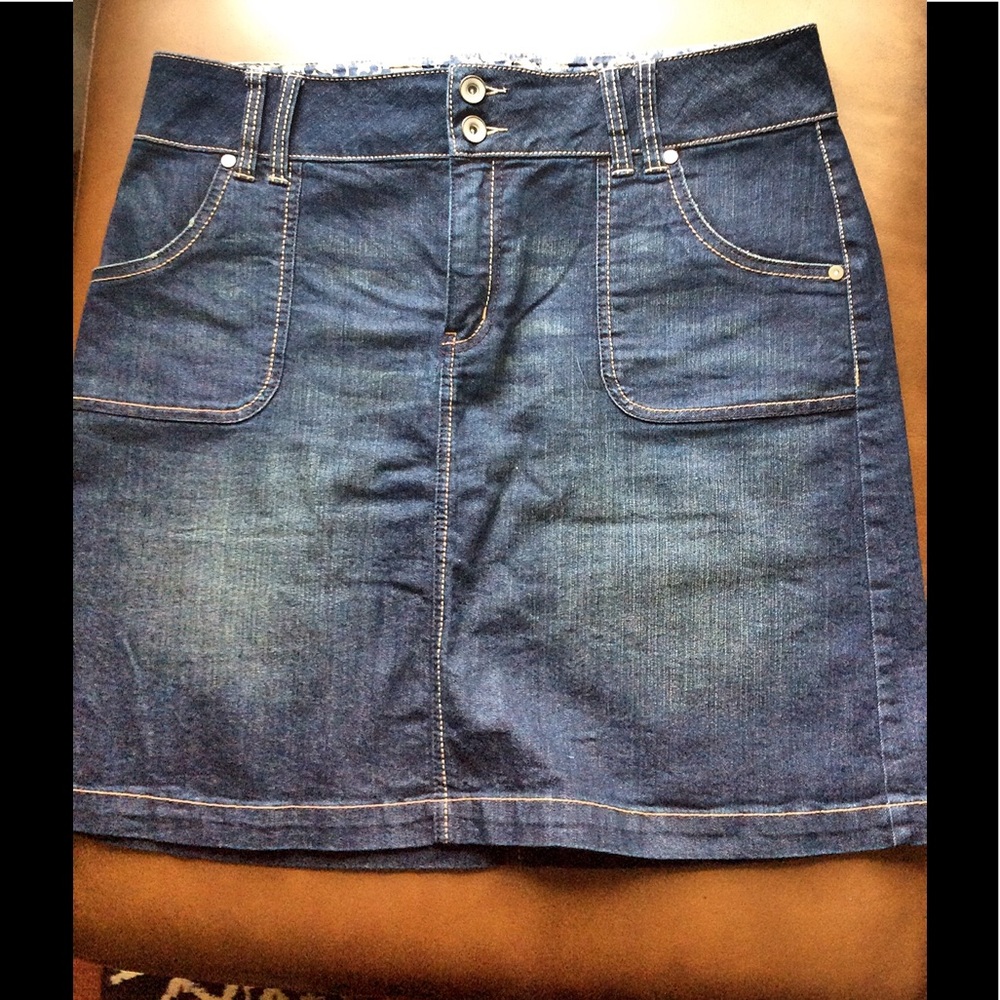 Vintage Jean Skirt