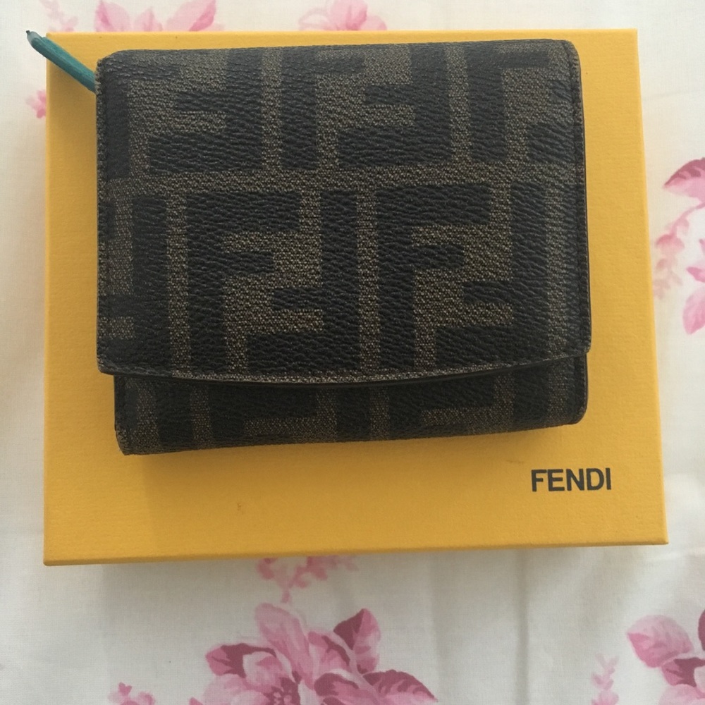 Fendi monogram wallet
