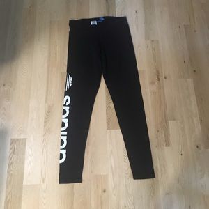 Adidas originals logo tights