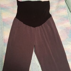 Gray Maternity Pants