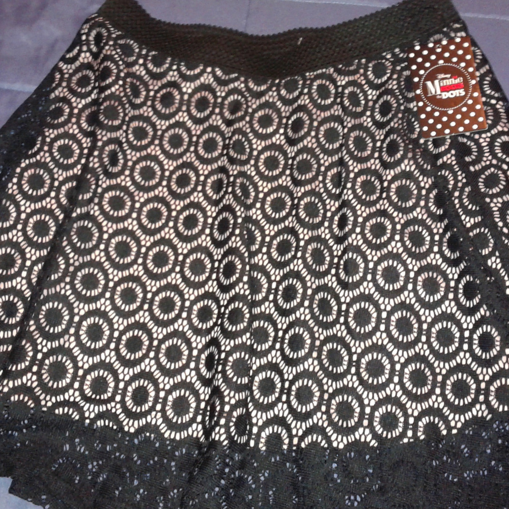 Lace 💕 Overlay Fully Lined 💕 Skirt NWT
