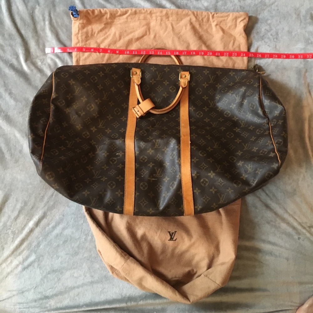 Louis Vuitton Large Duffle Bag "Keepall 60"