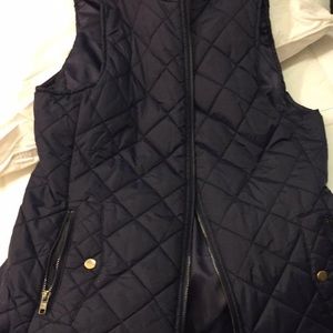 Navy vest