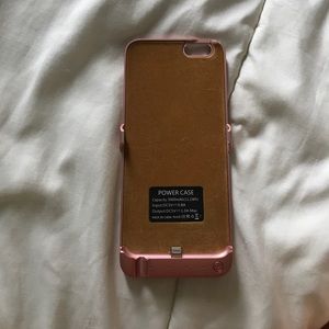 Iphone 6/6s charging case, also fits the Iphone 7
