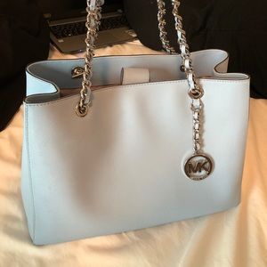 Baby blue Michael kors