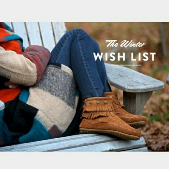 Minnetonka Shoes - Minnetonka double fringe booties