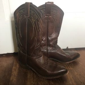 Frye Billy pull-on Leather Cowboy Boots