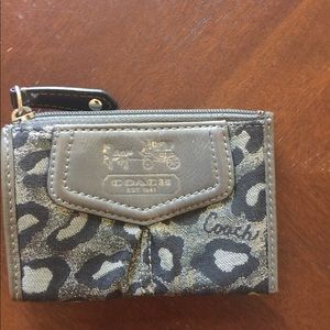 Coach change purse