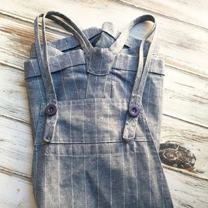 FOREVER 21 light blue short overalls!❤️
