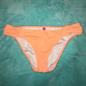 Peachy Victoria's Secret Hipster Swim Bottom