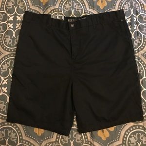 Free World Walker Black Chino Shorts