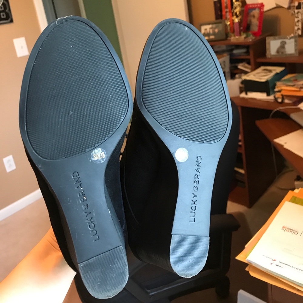 Lucky Brand Black Suede Sumba Bootie - Picture 4 of 4