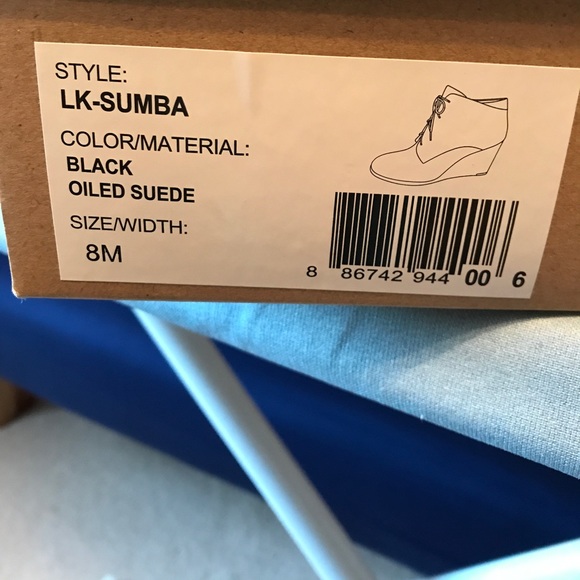 Lucky Brand Black Suede Sumba Bootie - Picture 2 of 4