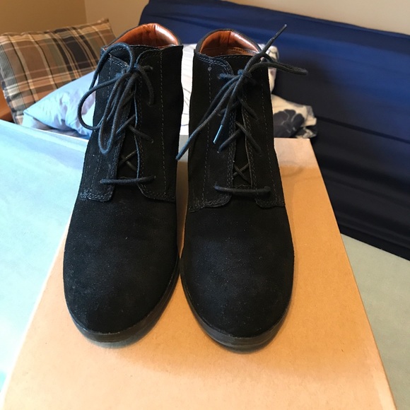 Lucky Brand Black Suede Sumba Bootie - Picture 3 of 4