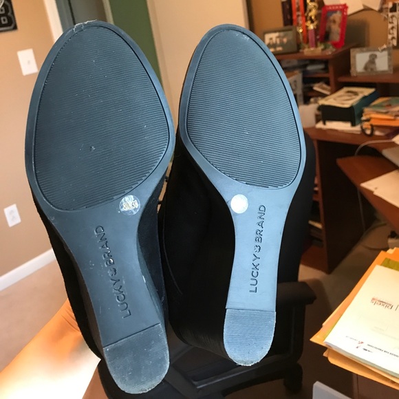 Lucky Brand Black Suede Sumba Bootie - Picture 4 of 4