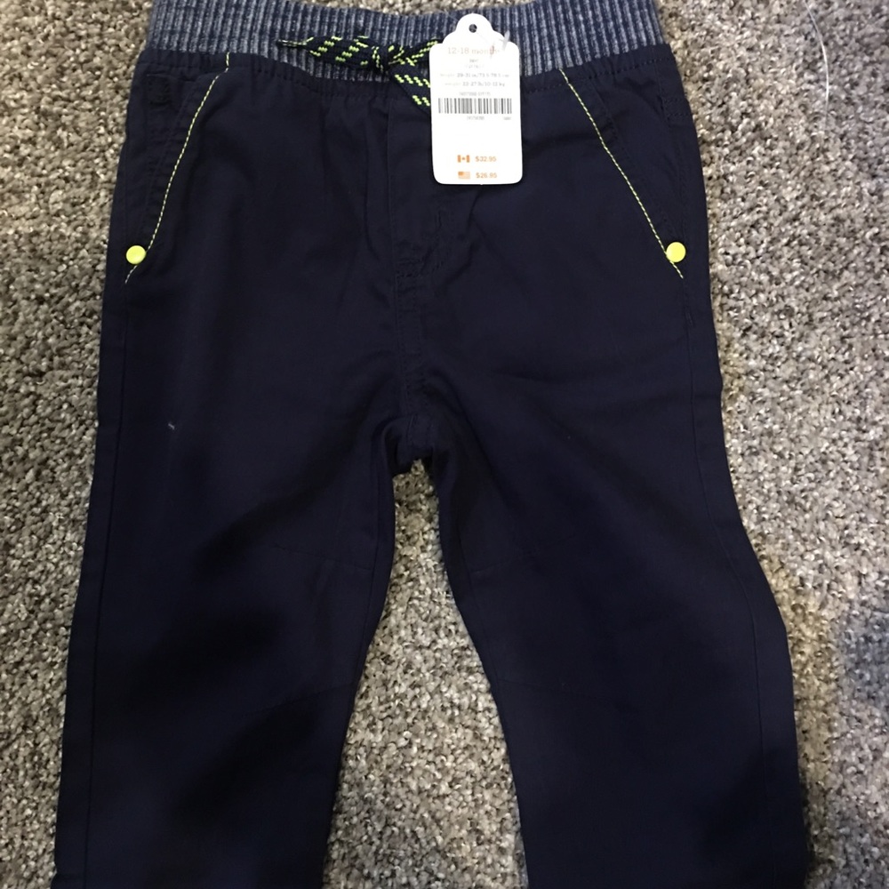 Boys 12-18 navy Gymboree pants
