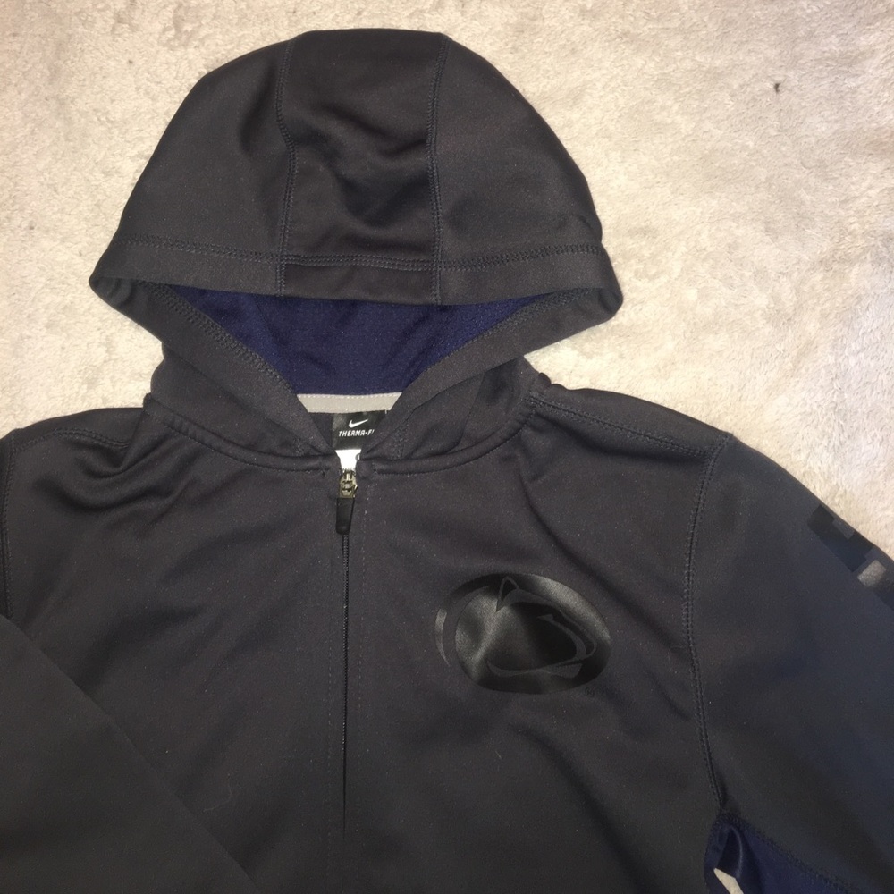 Nike Penn State Kids Zip-Up Hoodie