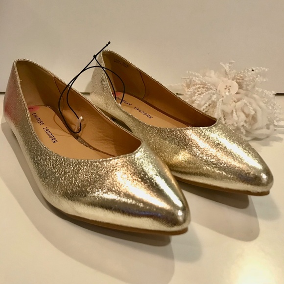 Chinese Laundry Shoes - CHINESE LAUNDRY POINTED TOE BALLET FLAT SHOES