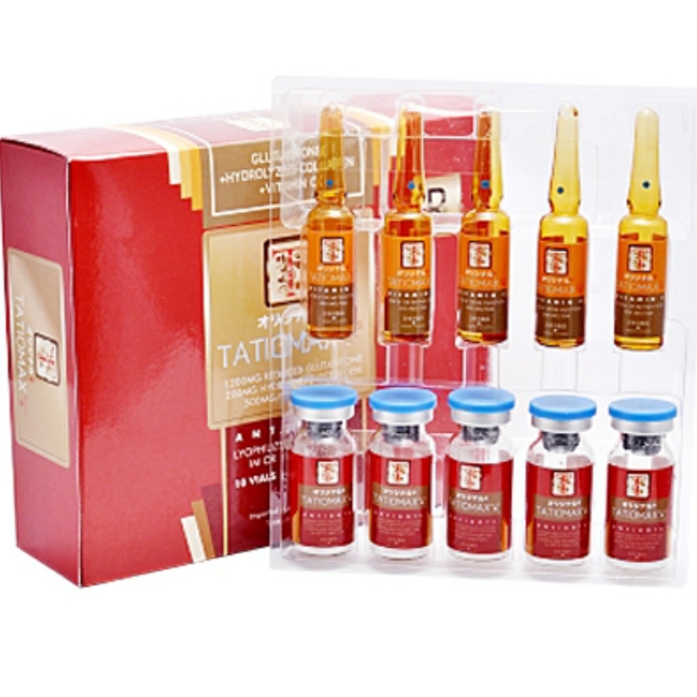 TATIOMAX PLUS+ GLUTATHIONE 1200MG W/ HYDROLYZED CO