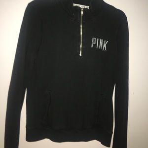 VS PINK HALF ZIP