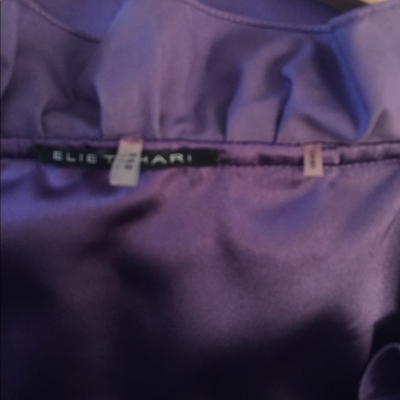 🌹SOLD🌹Purple Elie Tahari Dress - Picture 4 of 4