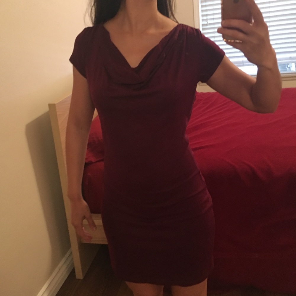 Susana Monaco Cowl Neck Dress