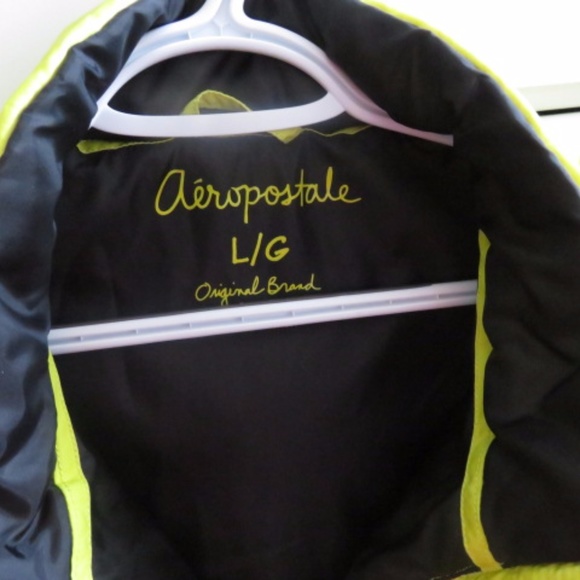 Aeropostle lime green vest - Picture 8 of 8
