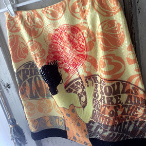 French Nouveau skirt by LINDA SEGAL