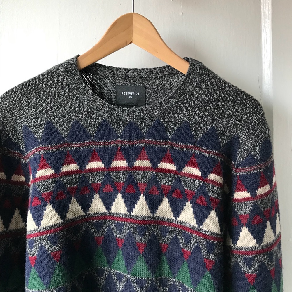Forever21 Vintage Hipster Sweater