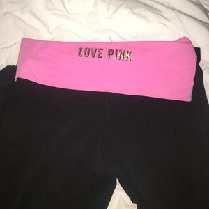 VS PINK YOGA PANTS