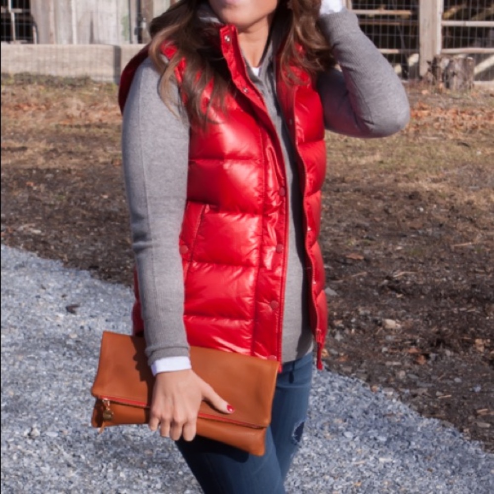 J. Crew | Shiny Down Puffer Vest NWOT